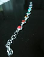 Gemengde edelstenen - Zilver - Armband - Sterling zilver