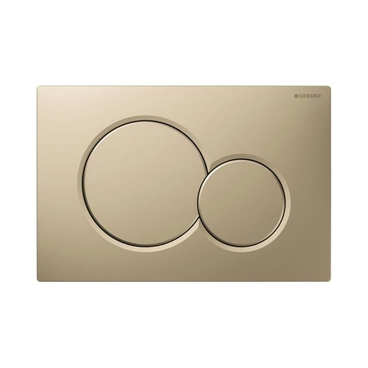 Bedieningsplaat Sigma by Geberit Frontbediening Mat Beige, Doe-het-zelf en Bouw, Sanitair, Overige typen, Nieuw, Ophalen of Verzenden