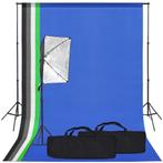 VD Fotostudioset met softboxlamp en achtergrond, Verzenden, Nieuw