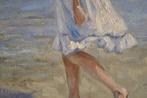 Chris van Dijk (1952) - Impressionist  Moi et mon ombre, Antiek en Kunst