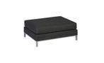 Exotan Casablanca footstool black |, Nieuw