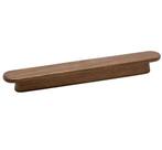 Greep Sandved Walnoot gelakt 160 mm, Doe-het-zelf en Bouw, Nieuw, Overige materialen, Klink of Kruk