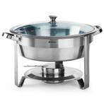 Chafing Dish | KitchenLine | RVS | 3.5L | Ø390x270(h)mmHENDI, Verzenden