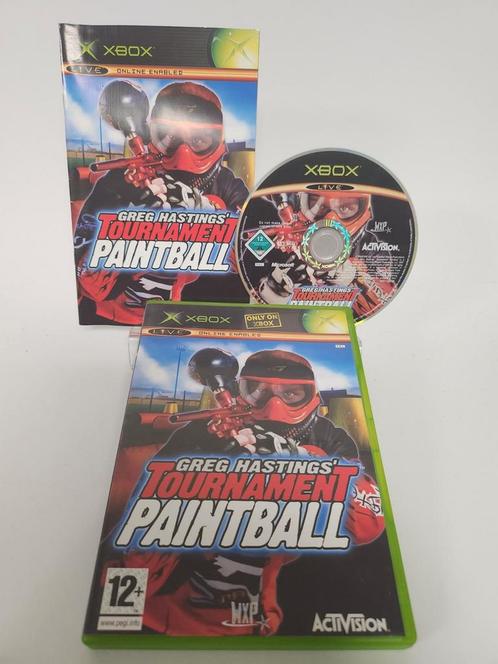 Greg Hasting Tournament Paintball Xbox Original, Games en Spelcomputers, Games | Xbox Original, Zo goed als nieuw, Ophalen of Verzenden