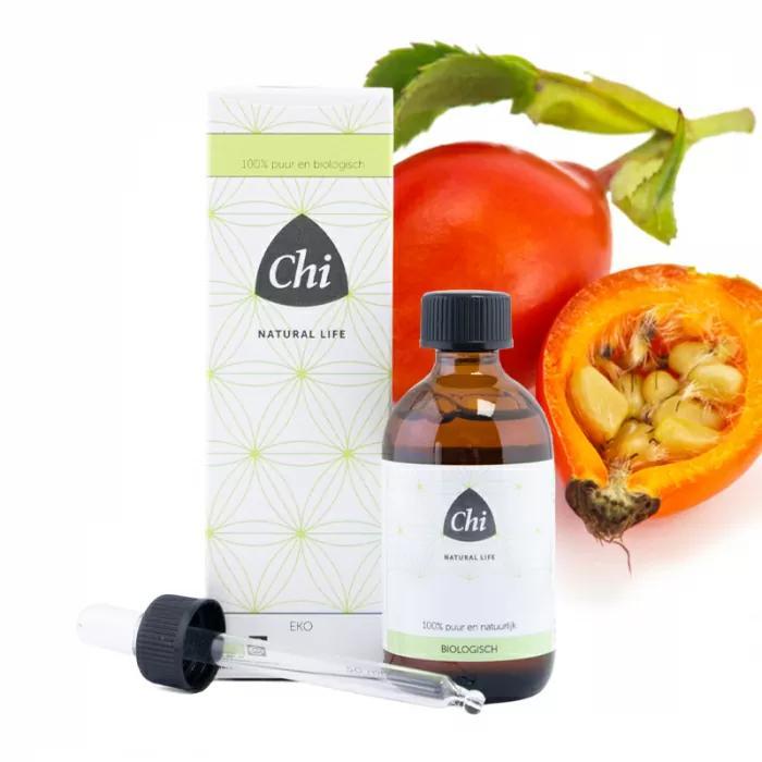 BIO Rozenbottel olie - 50 ml - Chi Natural Life, Handtassen en Accessoires, Uiterlijk | Lichaamsverzorging, Ophalen of Verzenden
