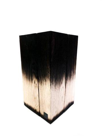 THE FOREST - Table dappoint - Ban Shou Sugi - Chêne - Fait
