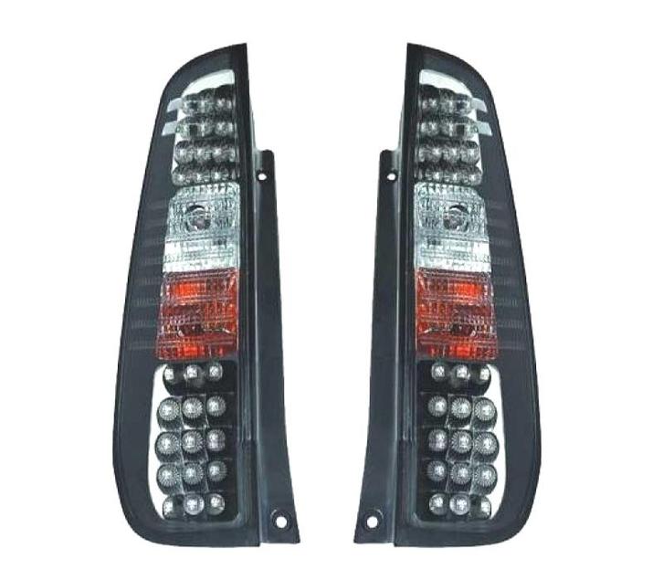 FEUX ARRIÈRE FORD FIESTA 02-08 LED FOND NOIR, Auto-onderdelen, Verlichting, Verzenden