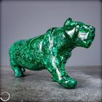 Zeer decoratief natuurlijke malachiet-chrysocola Tiger-