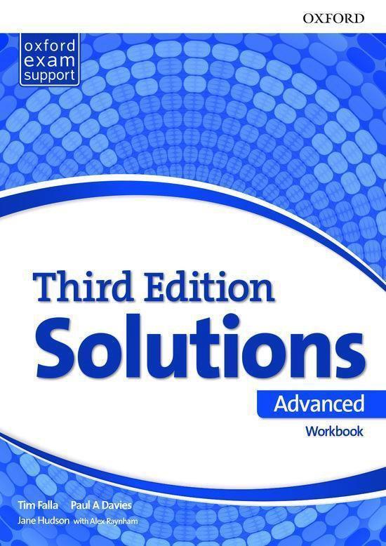 Solutions third edition - Adv Workbook 9780194520539, Livres, Langue | Anglais, Envoi