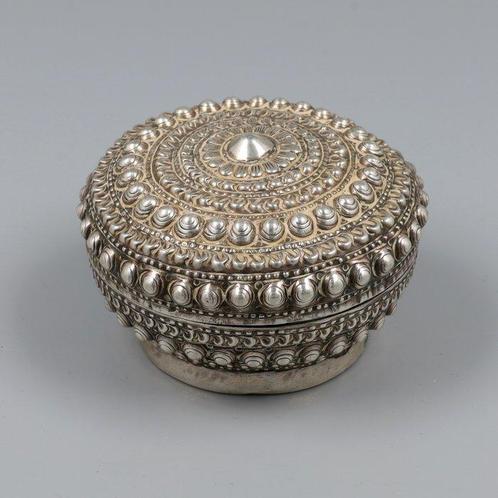 Opiumdoosje NO RESERVE - Doos - .900 zilver, Antiek en Kunst, Antiek | Zilver en Goud