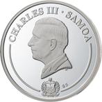 Samoa. 5 Dollars 2026 Dahlia Golden Flower Collection 1 Oz