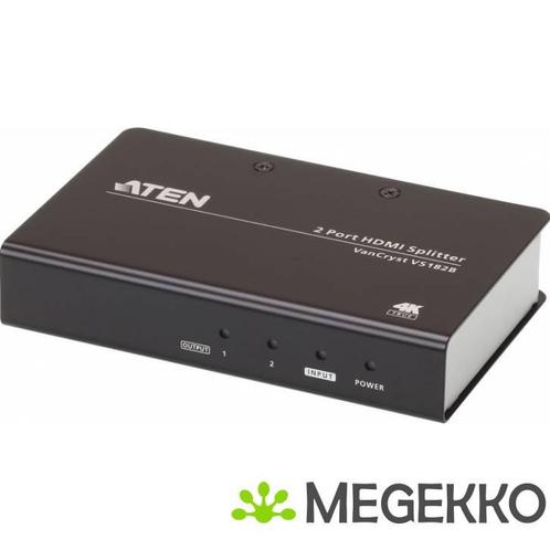 ATEN 2-Poorts HDMI-Splitter Zwart - [VS182B-AT-G], Informatique & Logiciels, Ordinateurs & Logiciels Autre, Envoi
