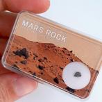 Météorite martienne. Rocher de Mars. Boîte de collecte -, Verzamelen, Mineralen en Fossielen