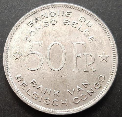 Belgisch-Congo. 50 Francs 1944 (Zonder Minimumprijs), Postzegels en Munten, Munten | Nederland
