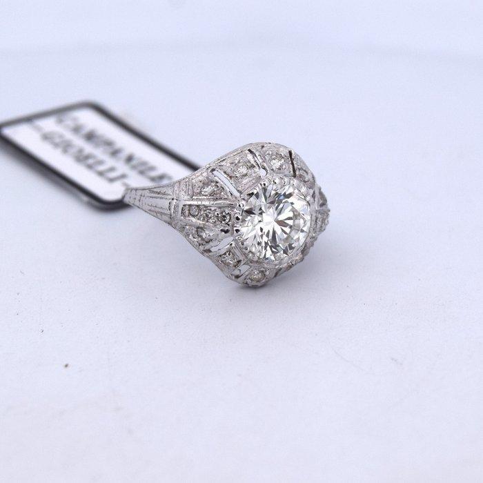 Ring - 18 karaat Witgoud - 1.55ct. tw. Diamant (Natuurlijk), Bijoux, Sacs & Beauté, Bagues