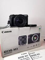 Canon EOS M3 + EF-M 18-55mm IS STM + Tripod + Scatola, Nieuw