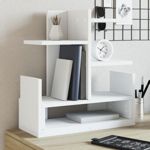 vidaXL Bureau organiser 49x20x52,5 cm bewerkt hout wit, Zakelijke goederen, Overige Zakelijke goederen, Verzenden