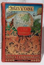 Jules Verne - Lîle mystérieuse [cartonnage polychrome dos à