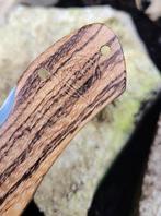 Couteau de table - Lame « Flamboyante » - Bois - Couteau