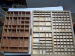 Drukblokken (2) - Nederland - Printers Trays, Antiek en Kunst