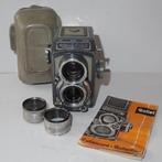 Rollei Rolleiflex 4x4 gray - c1957 - in goede staat Twin, Audio, Tv en Foto, Fotocamera's Analoog, Nieuw