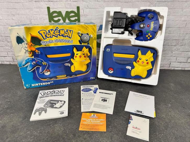 Nintendo 64 Starter Pack - Pokémon Pikachu Edition, Games en Spelcomputers, Spelcomputers | Nintendo 64, Verzenden
