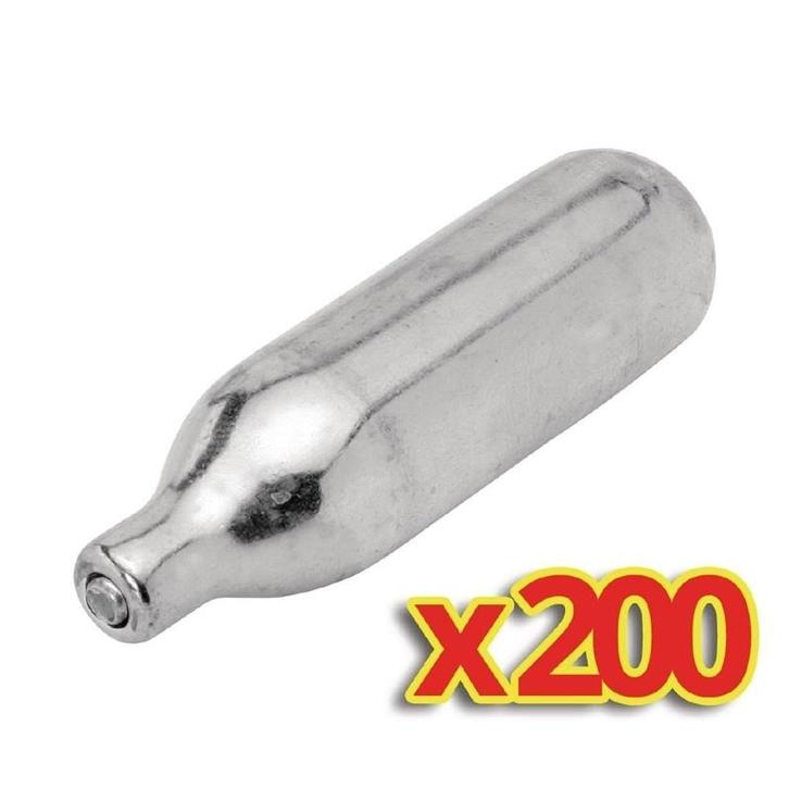 Slagroompatronen voor CB162 | 200 stuks | 1,7(Ø)x6,5(h)cm, Zakelijke goederen, Horeca | Keukenapparatuur, Nieuw in verpakking