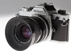 Nikon FM + Zoom Nikkor 35-70mm/3,3-4,5 Single lens reflex, Audio, Tv en Foto, Nieuw
