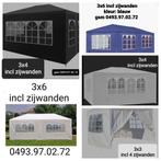 nieuwe partytenten inclusief zijwanden vanaf 70€, Tuin en Terras, Partytenten, Ophalen of Verzenden, Nieuw, Partytent