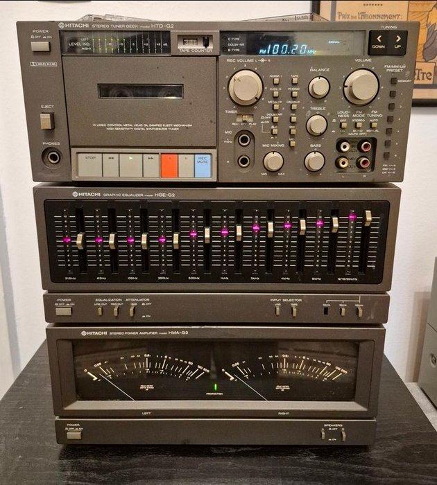 Hitachi - HMA-G2 - HTD-G2 - HGE-G2 Hifi-set, Audio, Tv en Foto, Radio's