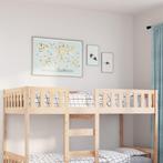 vidaXL Kinderbed zonder matras massief grenenhout 90x190 cm, Huis en Inrichting, Slaapkamer | Bedden, Verzenden, Nieuw