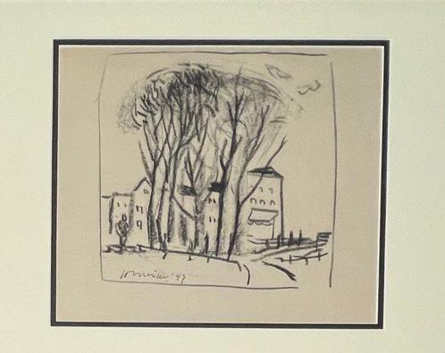 Corneille (1922-2010) - Paysage Hollandais, Antiek en Kunst, Kunst | Schilderijen | Modern