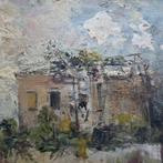 Pietro Scoppetta (1863-1920), Attrib. - Paesaggio, Antiek en Kunst, Kunst | Schilderijen | Klassiek