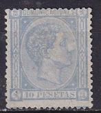 Spanje 1875 - Alfons XII - Edifil 171 - 10 Pesetas Ultramar, Timbres & Monnaies, Timbres | Europe | Espagne