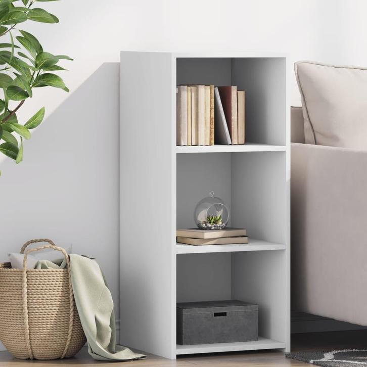 vidaXL Dressoir 40x41x93 cm bewerkt hout wit, Huis en Inrichting, Kasten | Dressoirs, Nieuw, Verzenden