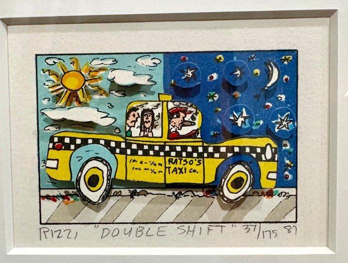 James Rizzi (1950-2011) - Double Shift, Antiquités & Art, Antiquités | Autres Antiquités