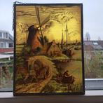 Victoriaanse stijl Glas-in-loodraam - C S gemerkt -, Antiek en Kunst