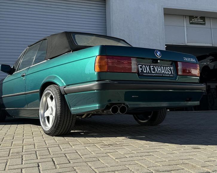 FOX BMW E30 320i/ 325i M-Technik einddemper - 2x76 Type 14, Auto-onderdelen, Uitlaatsystemen, Nieuw, Verzenden