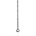 Volledige kunststof paal met stijgbeugeltrede, 158cm, groen, Nieuw