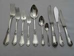 Bestekset voor 12 personen (124) - Verzilverd, Antiek en Kunst