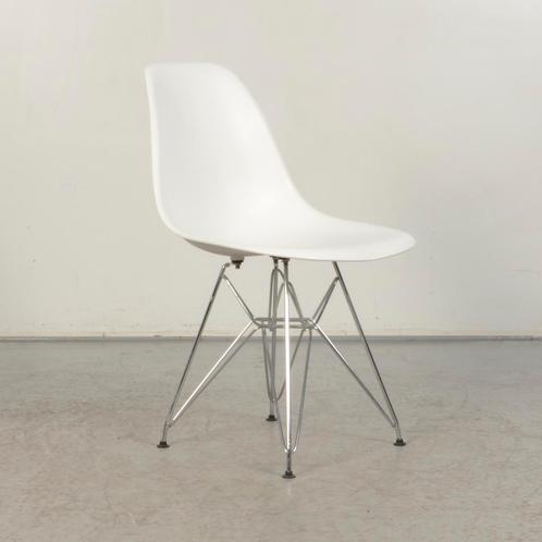 Kantinestoel Frontseat - Wit - 4-poot onderstel, Huis en Inrichting, Stoelen, Gebruikt, Ophalen of Verzenden
