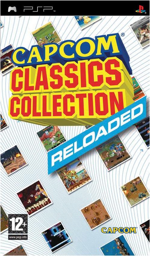 Capcom Classics Collection Reloaded-Standaard (PSP) Gebruikt, Games en Spelcomputers, Games | Sony PlayStation Portable, Ophalen of Verzenden