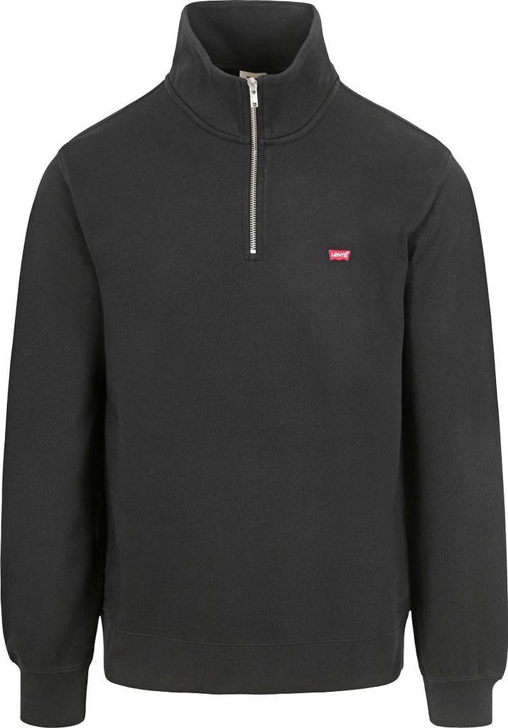 Levis Sweater Half Zip Zwart maat Maat 52/54 (L) Heren, Kleding | Heren, Truien en Vesten, Zwart, Nieuw, Maat 52/54 (L), Verzenden