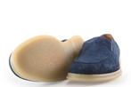 Santoni Instappers in maat 42 Blauw | 5% extra korting, Kleding | Heren, Schoenen, Overige typen, Zo goed als nieuw, Santoni, Verzenden