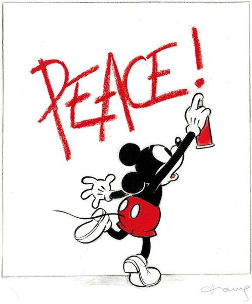 Tony Fernandez - Mickey Mouse Street Artist - PEACE! -, Collections, Disney