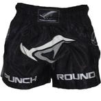 PunchR™ Punch Round Thaiboks Broek NoFear Zwart Grijs, Nieuw, PunchR™, Maat 56/58 (XL), Vechtsport