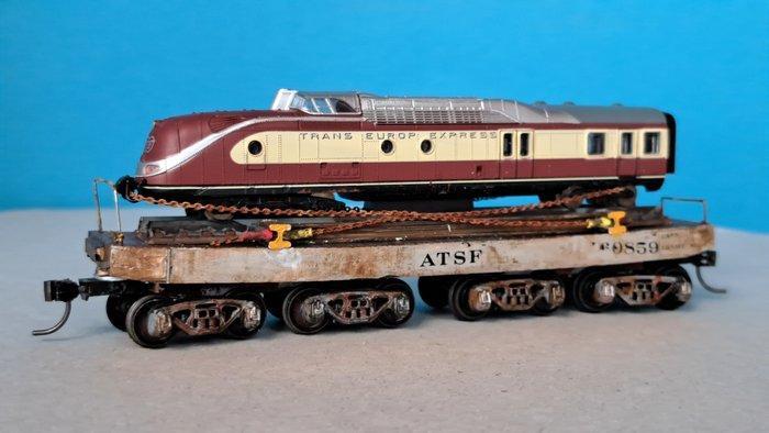 Realistic Train Models H0 - Autorail (1) - Wagon de chemin, Hobby en Vrije tijd, Modeltreinen | H0