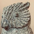 sculptuur, Gufo - 21 cm - Graniet