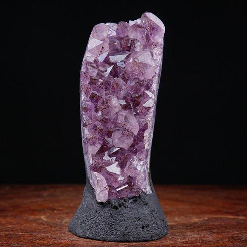 Améthyste Druzy Extraordinaire - Minéral de Première Qualité, Verzamelen, Mineralen en Fossielen