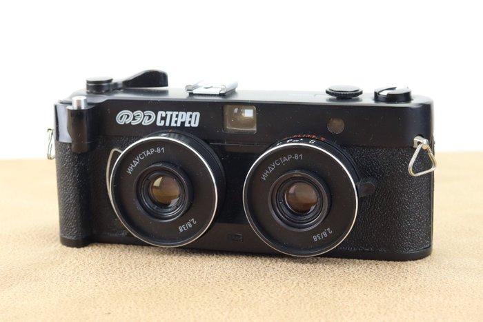 FED CTEPEO Stereo, Zeldzaam 3D camera Analoge camera, Verzamelen, Foto-apparatuur en Filmapparatuur